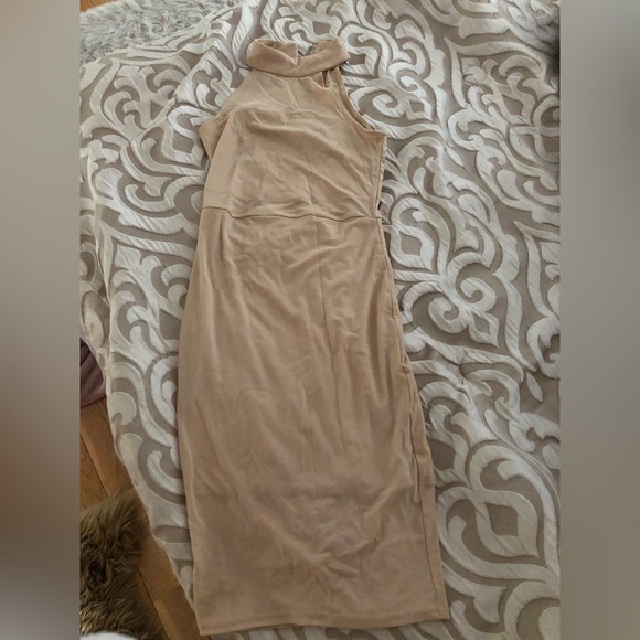 New beige sheer dress - Picture 1 of 5